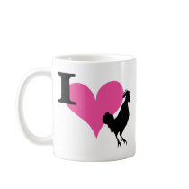 I Heart Cock Coffee Mugs