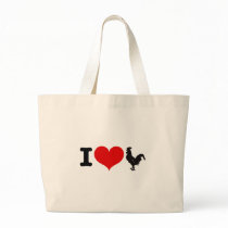I Heart Cocks Canvas Bags