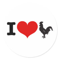 I Heart Cocks Sticker