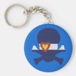 I Heart Colorado Skull! Keychain