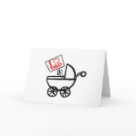 I heart Dad baby stroller cards