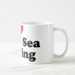 I Heart Deep Sea Fishing Mugs