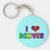 I "Heart" Denver Keycnain Keychains