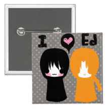 I Heart Ed Pins