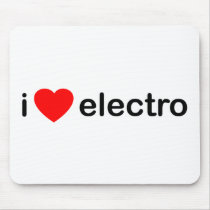 I Heart Electro Mouse Mats