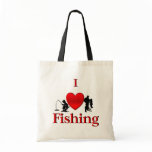 I Heart Fishing bags