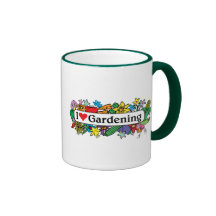 I Heart Gardening Mugs
