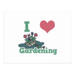 i heart gardening postcards