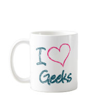 I Heart Geeks Coffee Mug