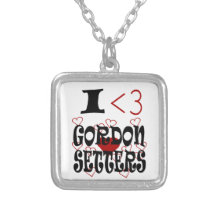 I Heart Gordon Setters Custom Jewelry