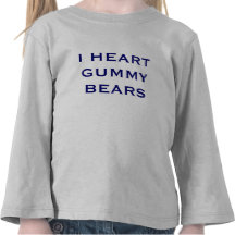 I HEART GUMMYBEARS T-SHIRT