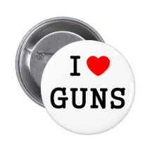 I Heart Guns Pins