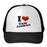 I Heart Gym Junkies Trucker Hats