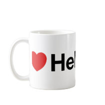 I heart Helvetica Coffee Mug