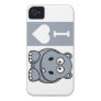 I Heart Hippos Phone Case Iphone 4 Case