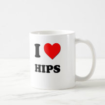I Heart Hips Mug