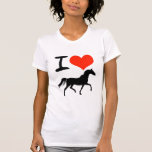 I Heart Horses T Shirts