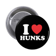 I Heart Hunks Pin