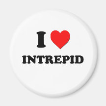 I Heart Intrepid Magnets