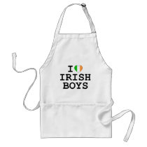 I Heart Irish Boys Aprons