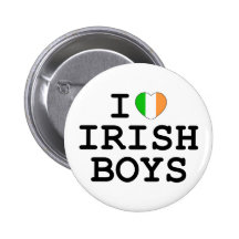 I Heart Irish Boys Pins