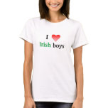 I heart Irish boys t-shirts