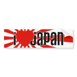 I Heart Japan! Bumper Stickers