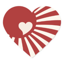 I heart Japan Stickers