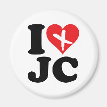I Heart JC Magnet
