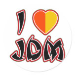 I Heart JDM (Kareha) stickers