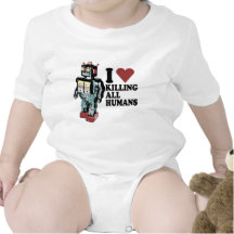 I Heart Killing All Humans T-shirts