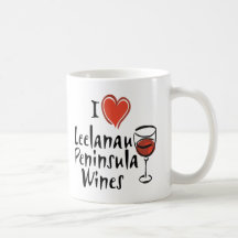 I Heart Leelanau Peninsula Wines Mug