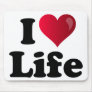 I Heart Life Mouse Pad