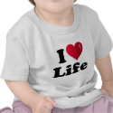 I Heart Life t-shirts