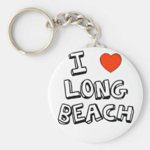 I Heart Long Beach Key Chains