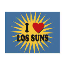 I Heart Los Suns I Love Los Suns Tshirts Post Card