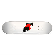 I Heart Louisiana Skateboards