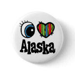 I Heart (Love) Alaska Pins