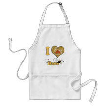 I Heart (Love) Bees with Hive Apron