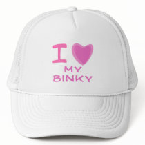 I Heart (Love) binky Hats
