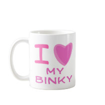 I Heart (Love) binky Mug
