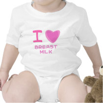 I Heart (Love) breast milk Shirts
