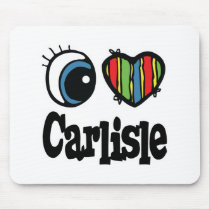I Heart (Love) Carlisle Mousepads