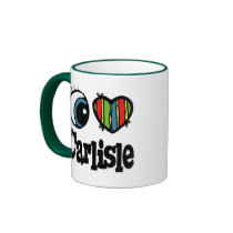 I Heart (Love) Carlisle Coffee Mug