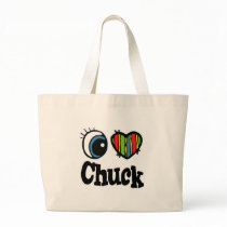 I Heart (Love) Chuck Canvas Bag