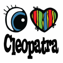 I Heart (Love) Cleopatra Photo Sculpture