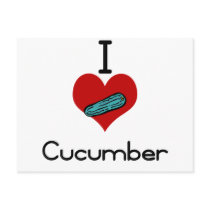 I heart-love cucumber