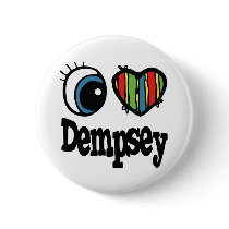 I Heart (Love) Dempsey Pinback Button