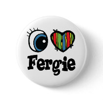 I  Heart (Love) Fergie Pin