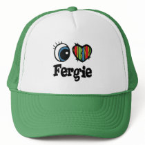 I  Heart (Love) Fergie Mesh Hat